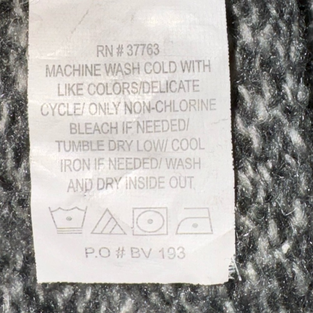 John Henry Men’s sweater, gray, size XL - Picture 3 of 6